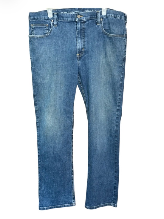 Carhartt Other - Carhartt Relaxed Fit Jeans 38x30 Men’s Straight Leg Blue Denim Pants